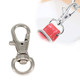 Lobster Clasp Keyring with D-Ring - (Pack of 2)